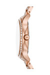 MICHAEL KORS Sage Crystals Rose Gold Stainless Steel Bracelet