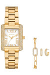 MICHAEL KORS Emery Crystals Gold Stainless Steel Bracelet Gift Set