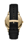 EMPORIO ARMANI Minimalist Black Leather Strap