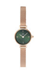 DANIEL WELLINGTON Petite Mini Emerald Melrose Rose Gold Stainless Steel Bracelet 19 mm