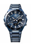 CASIO Edifice Tough Solar Windflow Dual Time Chronograph Blue Bracelet