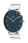 DANIEL WELLINGTON Classic Piano Silver Stainless Steel Bracelet 40 mm