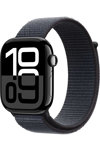 Apple Watch Series 10 GPS 46mm Jet Black Aluminium Case with Ink Sport Loop (προπαραγγελία)