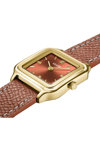 CLUSE Gracieuse Petite Double Brown Leather Strap