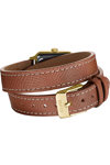 CLUSE Gracieuse Petite Double Brown Leather Strap