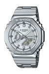 G-SHOCK G-Steel Dual Time Chronograph Silver Stainless Steel Bracelet