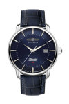 ZEPPELIN Atlantic Automatic Blue Leather Strap