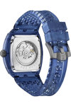 PHILIPP PLEIN The Skeleton Crystal Automatic Blue Silicone Strap