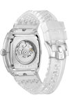 PHILIPP PLEIN The Skeleton Crystal Automatic White Silicone Strap