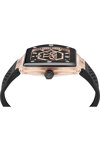 PHILIPP PLEIN The Hexagon Phantom Black Silicone Strap