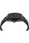 PHILIPP PLEIN The Hexagon Phantom Black Silicone Strap