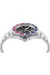 PHILIPP PLEIN GMT-I Challenger Crystals GMT Silver Stainless Steel Bracelet