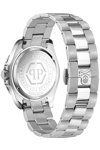 PHILIPP PLEIN GMT-I Challenger Crystals GMT Silver Stainless Steel Bracelet