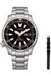 CITIZEN Promaster Marine Divers Automatic Silver Stainless Steel Bracelet Limited Edition Gift Set