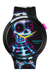 SWATCH Simpsons Aye Carumboo Multicolor Silicone Strap