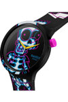 SWATCH Simpsons Aye Carumboo Multicolor Silicone Strap