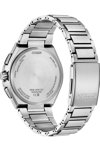 CITIZEN Eco-Drive RadioControlled Dual Time Chronograph Silver Titanium Steel Bracelet