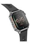 RIVERSONG Motive 8S Space Gray Case with Black Silicone Strap