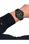 TOMMY HILFIGER Casual Black Stainless Steel Bracelet