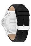 TOMMY HILFIGER Sport Black Leather Strap