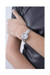 GUESS Collection Illusion Crystals Silver Stainless Steel Bracelet