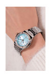 GUESS Collection Coussin Shape Min Crystals Silver Stainless Steel Bracelet