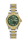 GUESS Collection Legacy Lady Crystals Two Tone Stainless Steel Bracelet