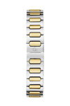 GUESS Collection Vogue Cable Crystals Two Tone Stainless Steel Bracelet