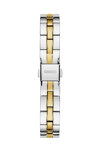 GUESS Array Zircons Two Tone Stainless Steel Bracelet