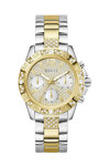 GUESS Majesty Zircons Two Tone Stainless Steel Bracelet