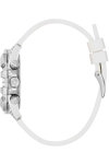 GUESS Iconic 40th Zircons White Combined Materials Strap