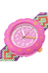 FLIK FLAK Loop In Pink Multicolor Plastic Strap