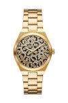 MICHAEL KORS Lennox Crystals Gold Stainless Steel Bracelet