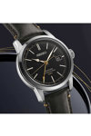 SEIKO Presage Craftsmanship Series Urushi Lacquer Dial GMT Black Leather Strap