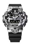 G-SHOCK G-Steel Dual Time Chronograph Black Plastic Strap