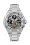 INGERSOLL Spirit Automatic Dual Time Silver Stainless Steel Bracelet