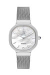 BEVERLY HILLS POLO CLUB Diamond Silver Stainless Steel Bracelet