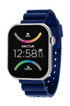 SECTOR S03 Smartwatch Blue Plastic Strap