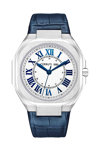 CERRUTI Leadri Blue Leather Strap