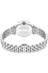 CERRUTI Baccio Crystals Silver Stainless Steel Bracelet