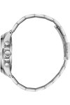 LEE COOPER Dual Time Silver Metallic Bracelet