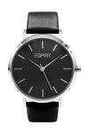 ESPRIT Everyday Black Leather Strap