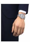 TISSOT T-Classic Chemin Des Tourelles Automatic Chronograph Silver Stainless Steel Bracelet