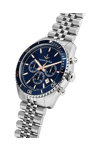 LUCIEN ROCHAT Leman Chronograph Silver Stainless Steel Bracelet