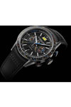 RAYMOND WEIL x Basquiat Bi-Compax Automatic Chronograph Black Leather Strap Special Edition