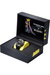 RAYMOND WEIL x Basquiat Bi-Compax Automatic Chronograph Black Leather Strap Special Edition