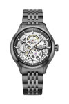 ROAMER Competence Skeleton Automatic Black Stainless Steel Bracelet