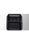 CASIO Vintage Mini Calculator Dual Time Chronograph Black Bio-Resin Strap