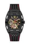 GUESS Phoenix Black Rubber Strap