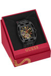 GUESS Phoenix Black Rubber Strap